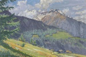 Visperterminen Mit Mischabel by Waldemar Fink