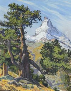 Arve Mit Matterhorn by Waldemar Fink