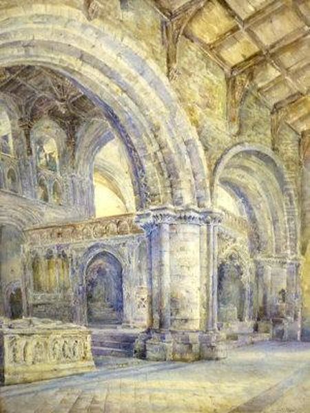 Interior Of A Church Crypt - view 1