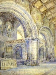 Interior Of A Church Crypt