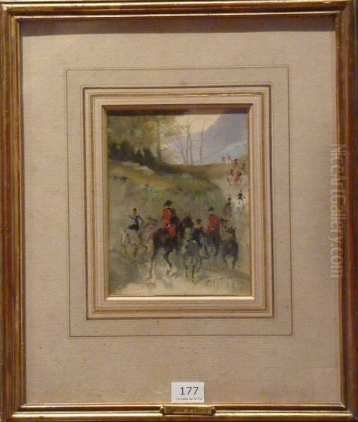 Scene De Chasse A Courre - view 1