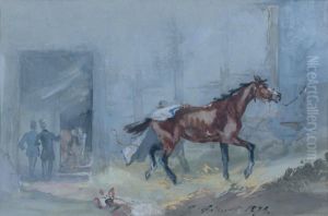 L'ecurie by Jules, Baron Finot