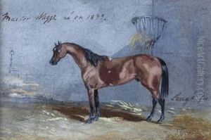 Cheval A L'ecurie by Jules, Baron Finot