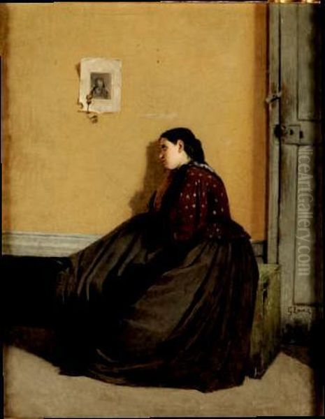 Figura Femminile Seduta - view 1