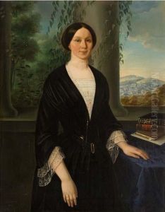 Dame In Schwarzem