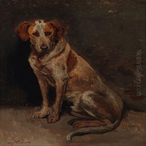 A Dog. by August Fischer