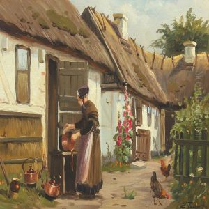 Farm House. by Edmund Fischer