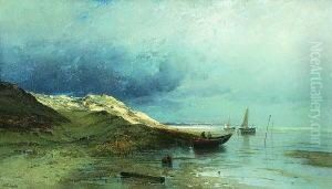 Kustenlandschaft by Eduard Fischer