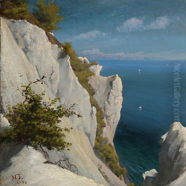 Summer Day At Mons Klint, Denmark - view 1