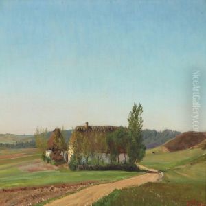 Gammelstrup Bakker Ved Vestbirk by Hans Christian Fischer