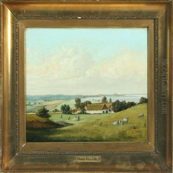 En Rolig Sommermorgen Ved Breden Af Mos-so - view 1