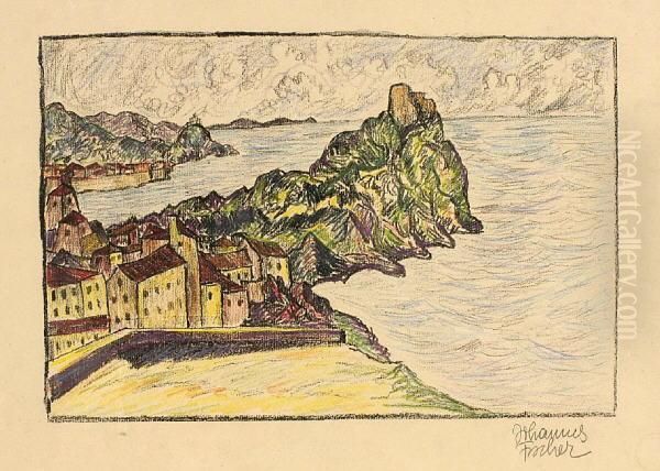 Stadt An Der Felsenkuste - view 1