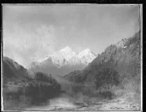 Lac De Montagne, 1902. by Joseph Fischer