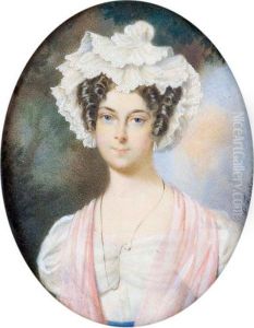 Ritratto Di Donna Con Cuffia by Leopold Fischer