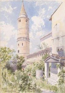 A Motif From Marano Lagunare Near Grado by Ludwig Hans Fischer
