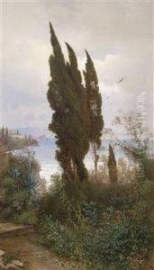 Southern Scene by Ludwig Hans Fischer