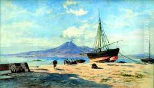 Castellamare. by Ludwig Hans Fischer