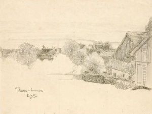 Diessen Am Ammersee by Adolf Fischer-Gurig