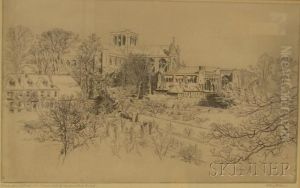 Winchester Cathedral. No. 1 by Alfred Hugh Fisher