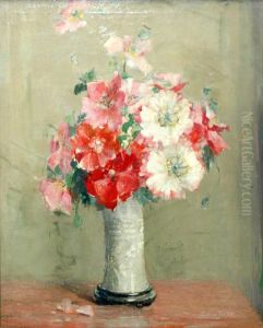 Still Life With A Vase Of Carnations Still Life With A Vase Of Carnations