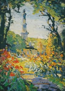 The Sunlit Garden by Anna S. Fisher