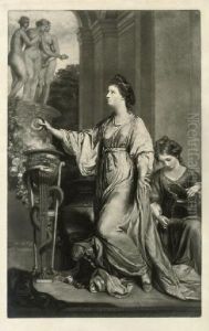 Lady Sarah Bunbury, Sacrificing To The Graces by Edward Fisher