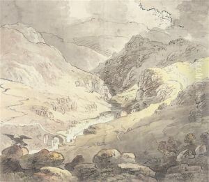 Barba Del Puerco On The Aguada, Spain by George Bulteel Fisher