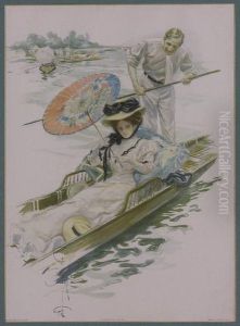 The American Girl Inengland by Harrison C. Fisher
