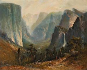 A View Of The Yosemite Valley A View Of The Yosemite Valley