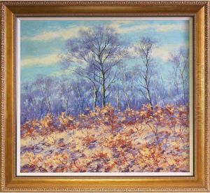 Autumn Landscape by Hugo Melville Fisher