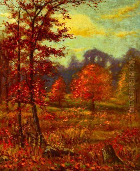 Autumn Leaves Falling - view 1