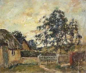 Country Cottage, Longstock by William Mark Fisher
