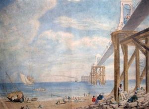 The Chain Pier, Brighton by Paul-Gustave Fischer