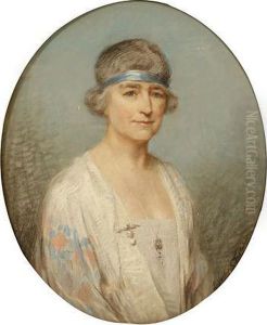 Portrait Of A Lady by Percy Harland Fisher