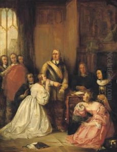 Cromwell's Family, Interceding For The Life Of Charles I Cromwell's Family, Interceding For The Life Of Charles I