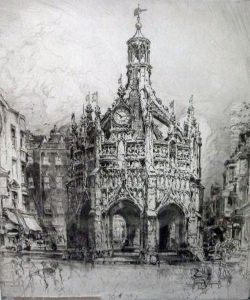 Chichester Cross by E. Hedley Fitton