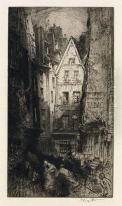 Rue Pirouette,
Paris by E. Hedley Fitton