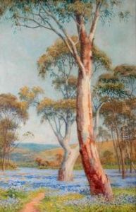 you Could Scarcesee The Earth For Flowers by Florence Fitzgerald