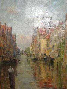 European Canal Landscape