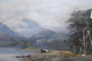 Cattle By A Norwegian Lake