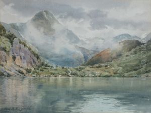 A Norwegian Fjord by Frederick R. Fitzgerald