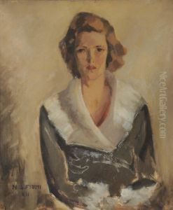 Ritratto Femminile by Napoleone G. Fiumi