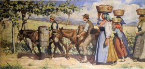 Les Vendanges by Alexis Fivet