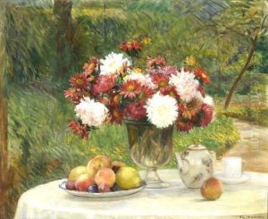 Flowers by Pierre Felix Masseau Fix-Masseau