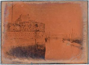 Entree Du Port Du Havre by Hippolyte Louis Ar. Fizeau