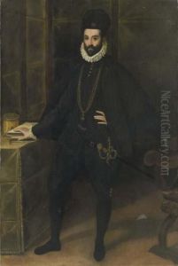 Ritratto Di Gentiluomo A Figura Intera