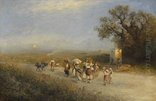 Abendstimmung In Der Campagna - view 1