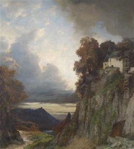 Dusk On The Rhein-koblenz
