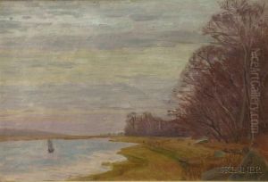 Autumnal Marblehead Landscape by Francis J. Flanagan
