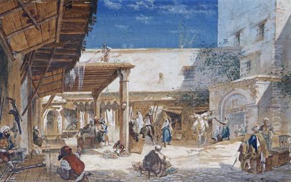 An Arab Market - view 1